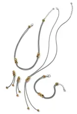 Interlok Twist Two tone Double Post Drop