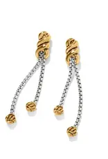 Interlok Twist Two tone Double Post Drop