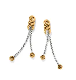 Interlok Twist Two tone Double Post Drop