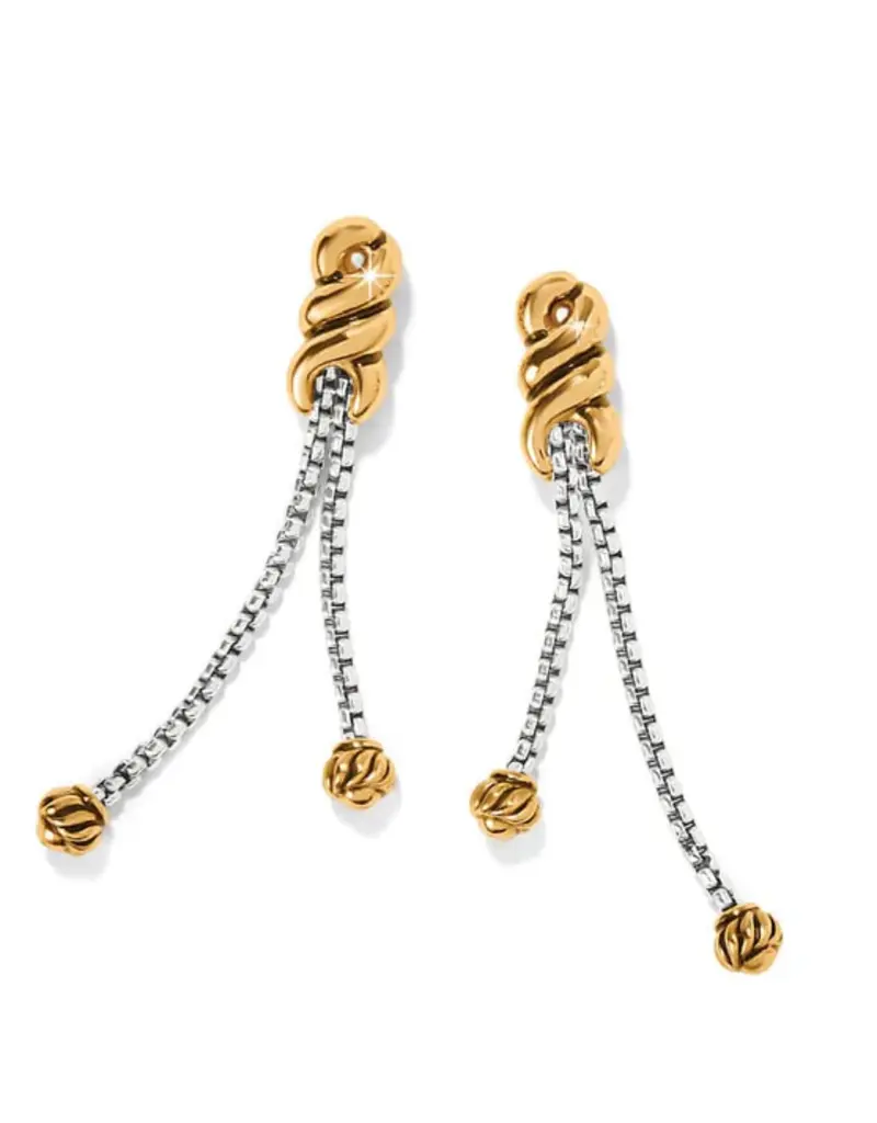 Interlok Twist Two tone Double Post Drop