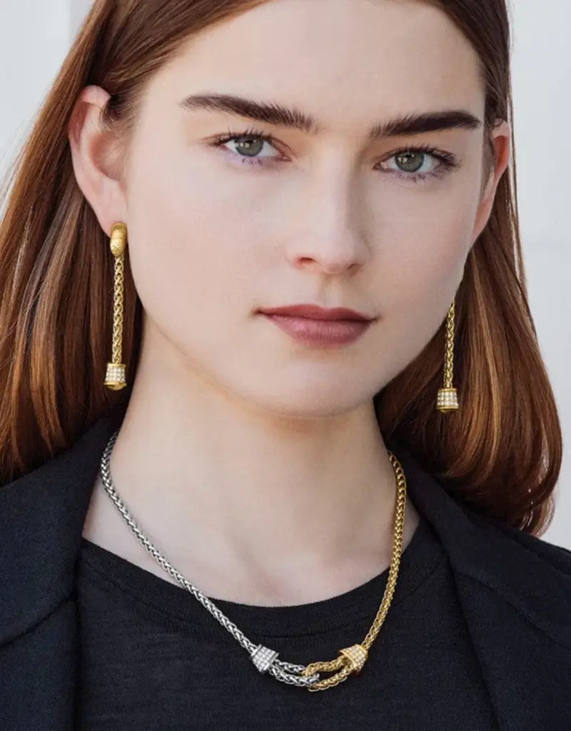 Meridian Ventus Two Tone Short Necklace