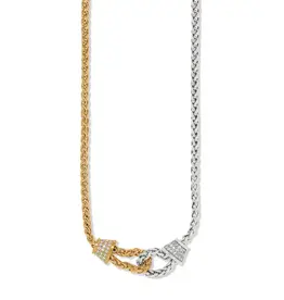 Meridian Ventus Two Tone Short Necklace