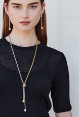 Meridian Ventus Two Tone Y necklace