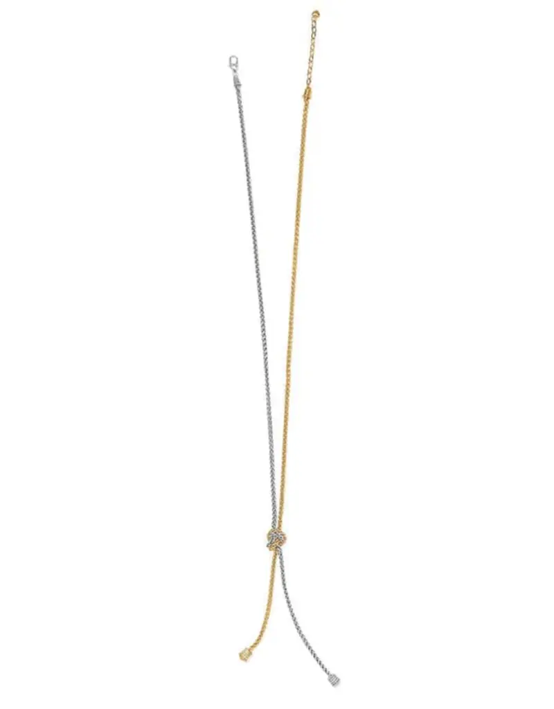 Meridian Ventus Two Tone Y necklace