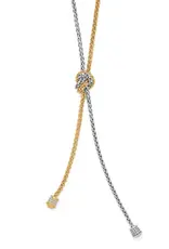 Meridian Ventus Two Tone Y necklace