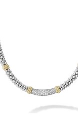 LAGOS Caviar Lux Caviar Diamond Necklace | 5mm