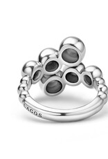 LAGOS Caviar Bubbly Silver Beaded Ring