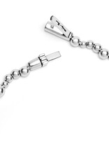 LAGOS Caviar Bubbly Silver Beaded Scalloped Necklace