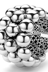 LAGOS Caviar Bubbly Silver Statement Bracelet