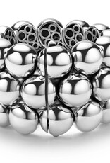 LAGOS Caviar Bubbly Silver Statement Bracelet