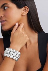 LAGOS Caviar Bubbly Silver Statement Bracelet