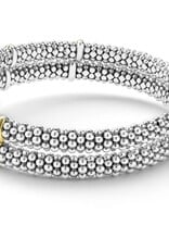 LAGOS Signature Caviar Two-Tone Caviar Versa Wrap Bracelet
