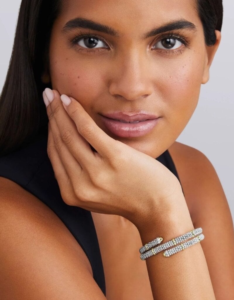 LAGOS Signature Caviar Two-Tone Caviar Versa Wrap Bracelet