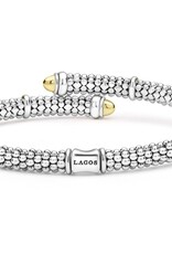 LAGOS Signature Caviar Two-Tone Caviar Versa Bypass Bracelet
