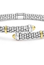 LAGOS Signature Caviar Two-Tone Caviar Versa Bypass Bracelet