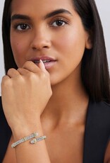 LAGOS Caviar Lux Two-Tone Caviar Diamond Versa Bypass Bracelet