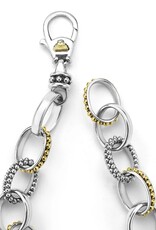 LAGOS Signature Caviar Large Two-Tone Caviar Link Bracelet