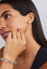 LAGOS Signature Caviar Large Two-Tone Caviar Link Bracelet