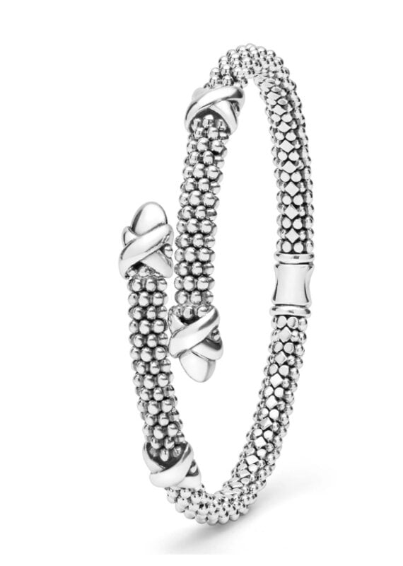 LAGOS Embrace Silver X Station Versa Bypass Bracelet
