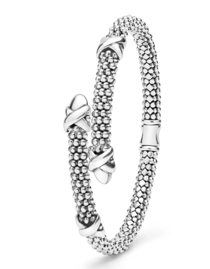LAGOS Embrace Silver X Station Versa Bypass Bracelet
