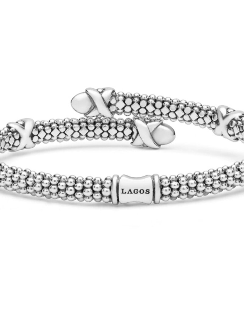 LAGOS Embrace Silver X Station Versa Bypass Bracelet