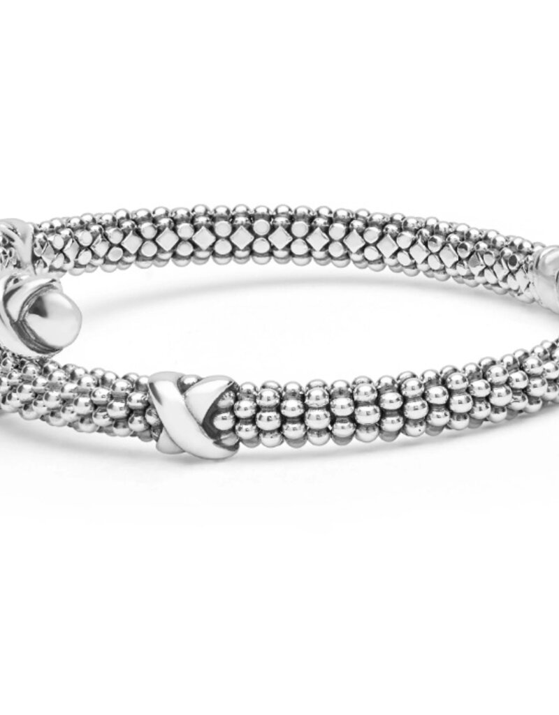 LAGOS Embrace Silver X Station Versa Bypass Bracelet