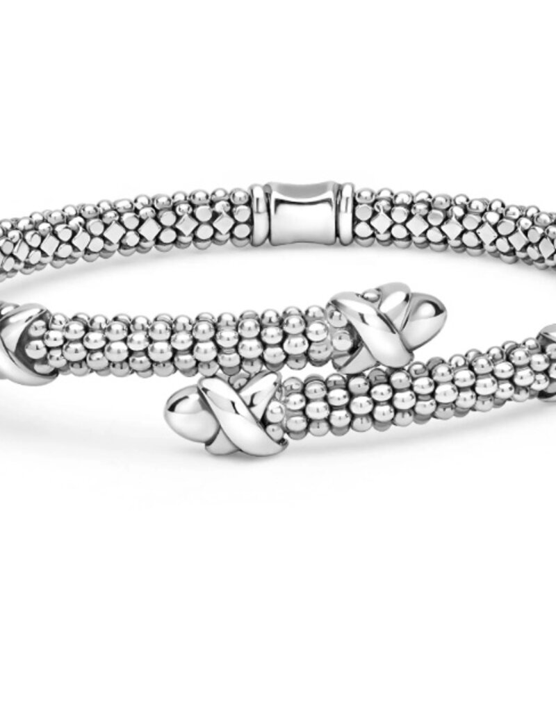 LAGOS Embrace Silver X Station Versa Bypass Bracelet