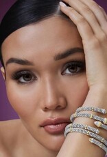 LAGOS Signature Caviar Two-Tone Caviar Versa Torque Bracelet