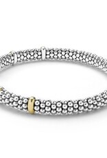 LAGOS Signature Caviar Two-Tone Caviar Versa Torque Bracelet