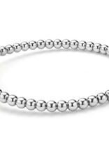 LAGOS Signature Caviar Two-Tone Interlocking Diamond Stretch Bracelet