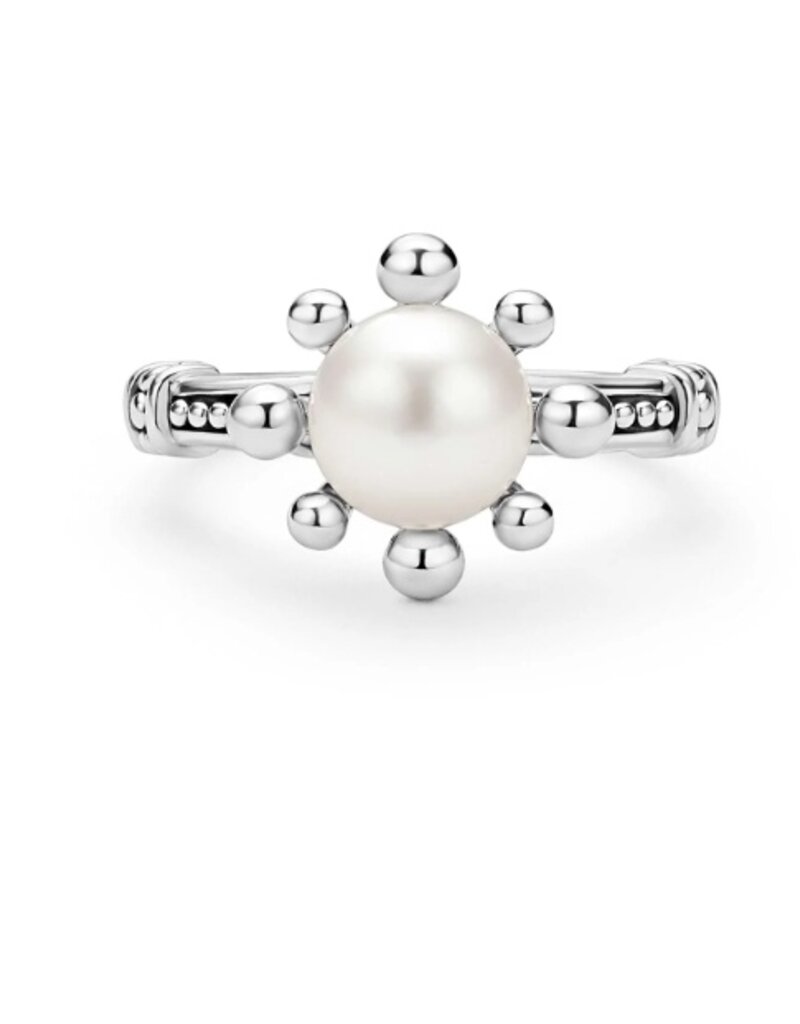LAGOS Luna Fleur Pearl Ring