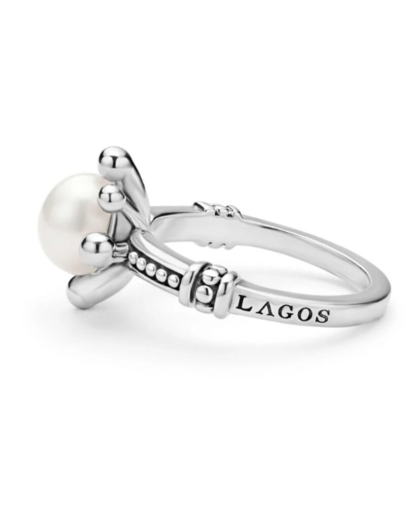 LAGOS Luna Fleur Pearl Ring