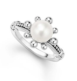 LAGOS Luna Fleur Pearl Ring