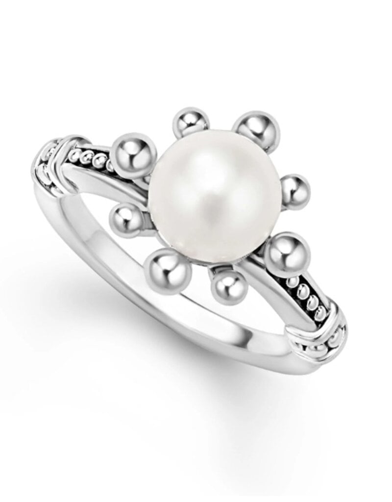 LAGOS Luna Fleur Pearl Ring