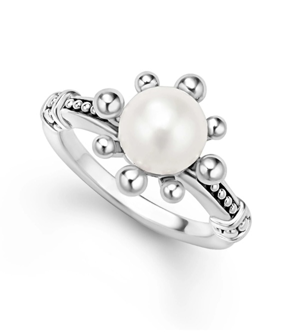 Luna Fleur Pearl Ring - j.hoffman's