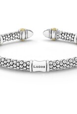 LAGOS Caviar Luxe Diamond 5mm Versa Toruqe Bracelet