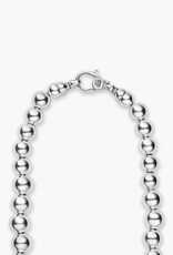 LAGOS Caviar Bubbly Silver Graduated Bead Necklace