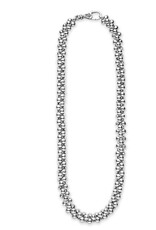 LAGOS Caviar Bubbly Silver Beaded Necklace