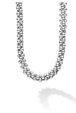 LAGOS Caviar Bubbly Silver Beaded Necklace