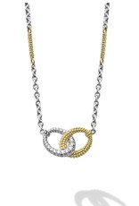 LAGOS Caviar Lux 12mm Diamond Necklace