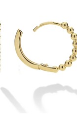 LAGOS Caviar Gold 18K Gold Caviar Huggie Earrings