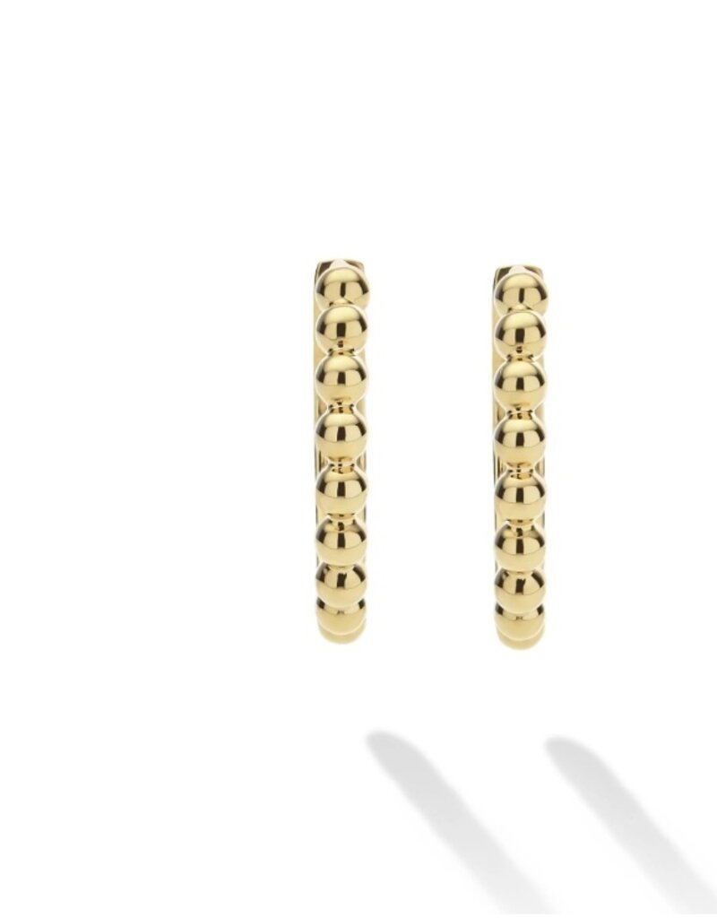 LAGOS Caviar Gold 18K Gold Caviar Huggie Earrings