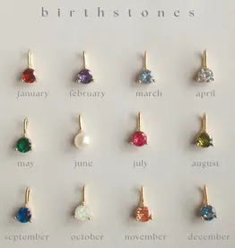 J.HOFFMAN'S FYB Birthstone Charms