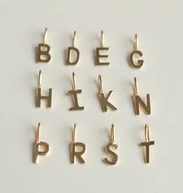 J.HOFFMAN'S FYB Heirloom Initial Charms