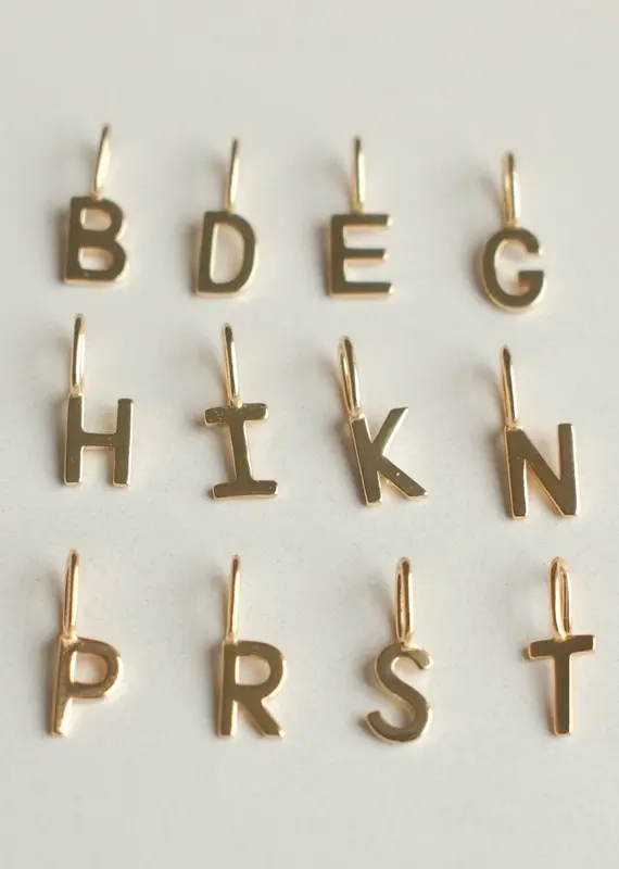 J.HOFFMAN'S FYB Heirloom Initial Charms