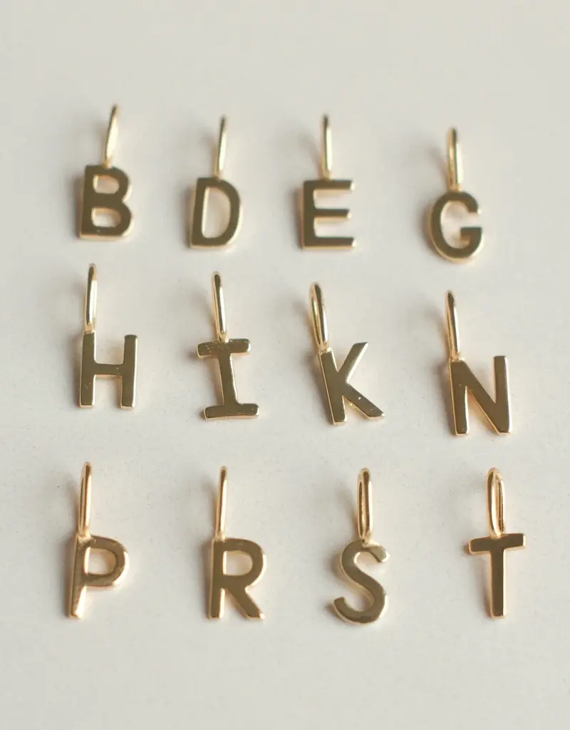 J.HOFFMAN'S FYB Heirloom Initial Charms