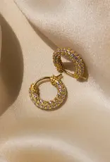 J.HOFFMAN'S Geni CZ Huggies- Gold