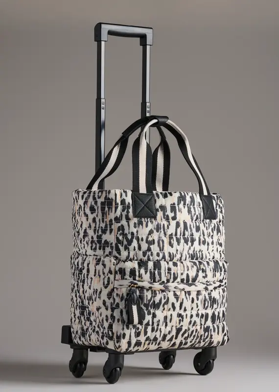 J.HOFFMAN'S Ezra 360 Roller Tote - Leopard