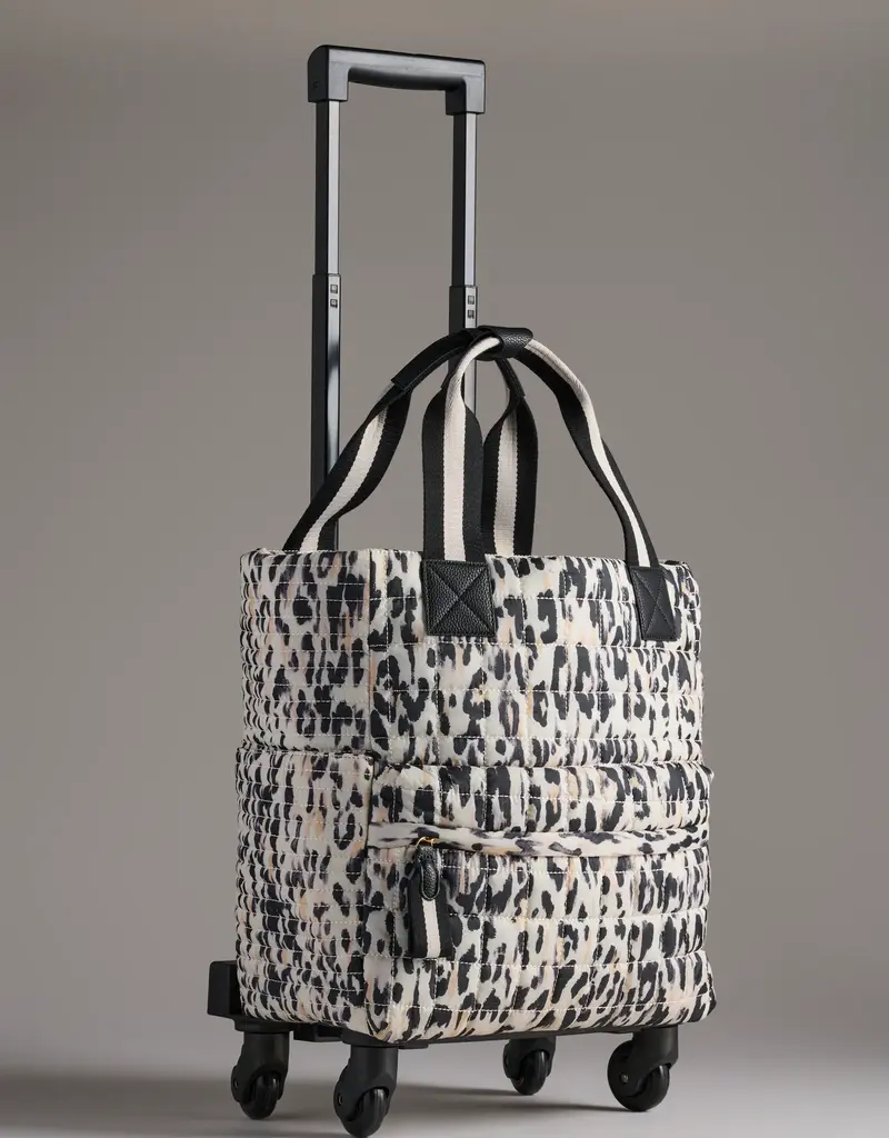 J.HOFFMAN'S Ezra 360 Roller Tote - Leopard