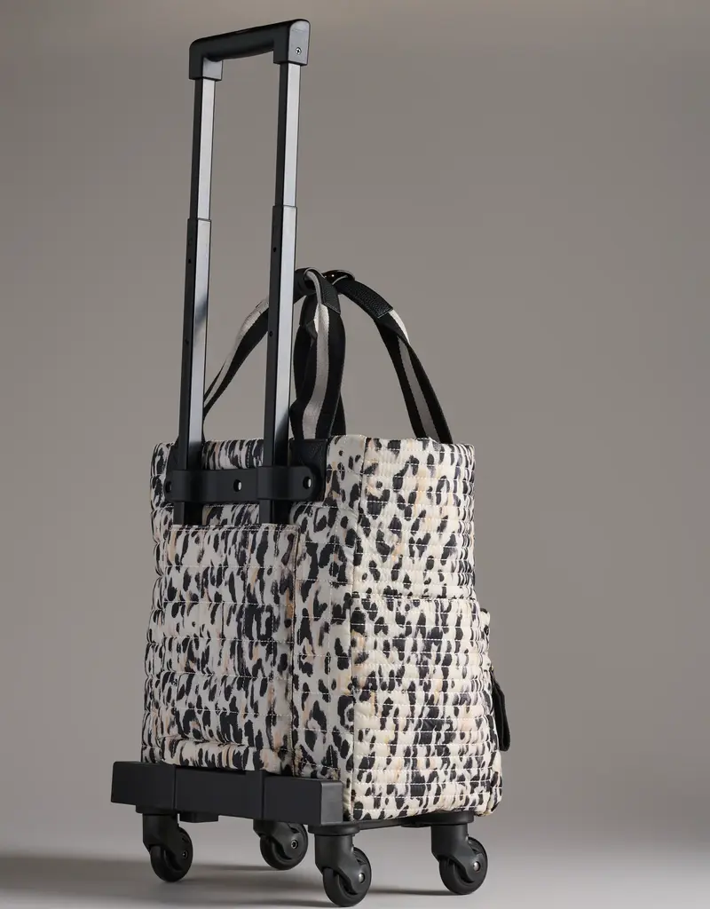 J.HOFFMAN'S Ezra 360 Roller Tote - Leopard